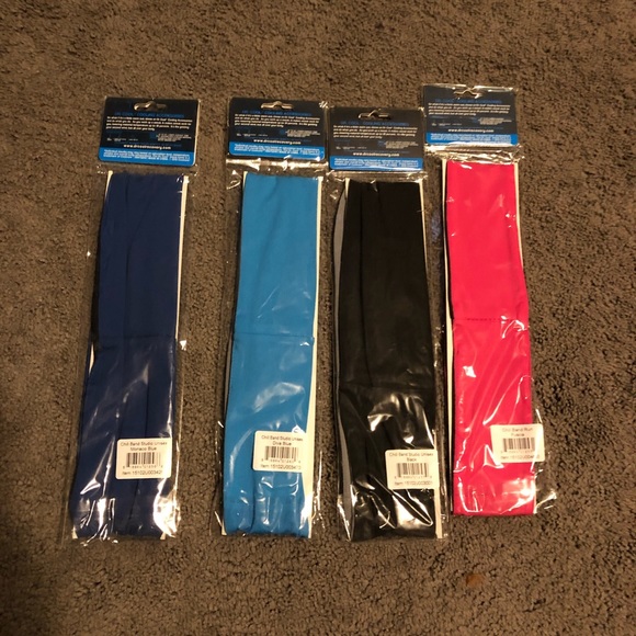 Lot Of 4 Dr. Cool  Unisex Headbands Workout Sports - Picture 2 of 6